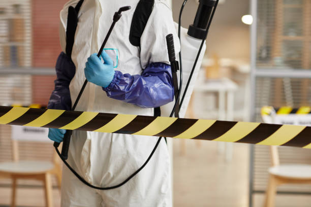 Professional Infectious Disease Decontamination technician working in Orleans, MA